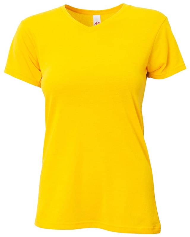 Ladies' Softek V-Neck T-Shirt