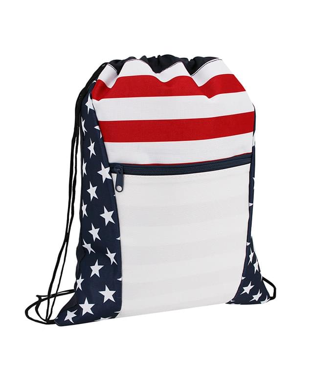 Americana Drawstring Bag