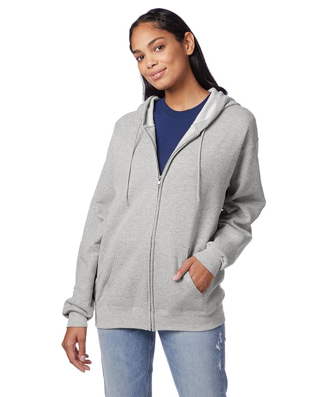 Adult 7.8 oz. EcoSmart? 50/50 Full-Zip Hooded Sweatshirt
