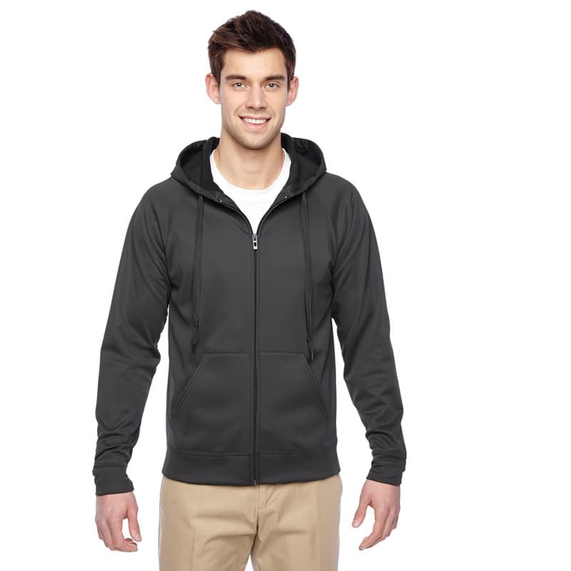 Adult 6 oz. DRI-POWER SPORT Full-Zip Hooded Sweatshirt