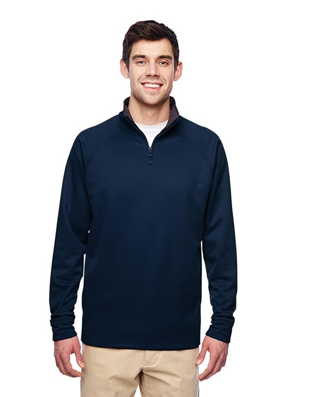 Adult DRI-POWER SPORT Quarter-Zip Cadet Collar Sweatshirt