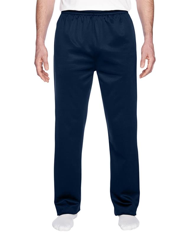 Adult DRI-POWER SPORT Pocketed Open-Bottom Sweatpant