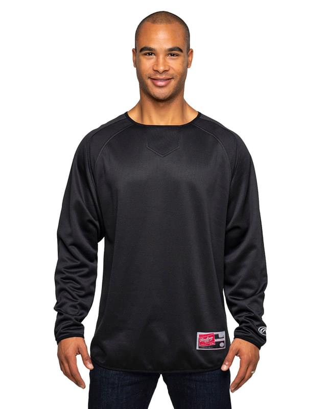 Adult 8 oz., Polyester Fleece Crew