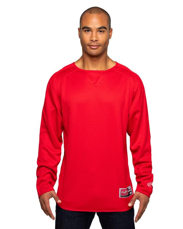 Adult 8 oz., Polyester Fleece Crew