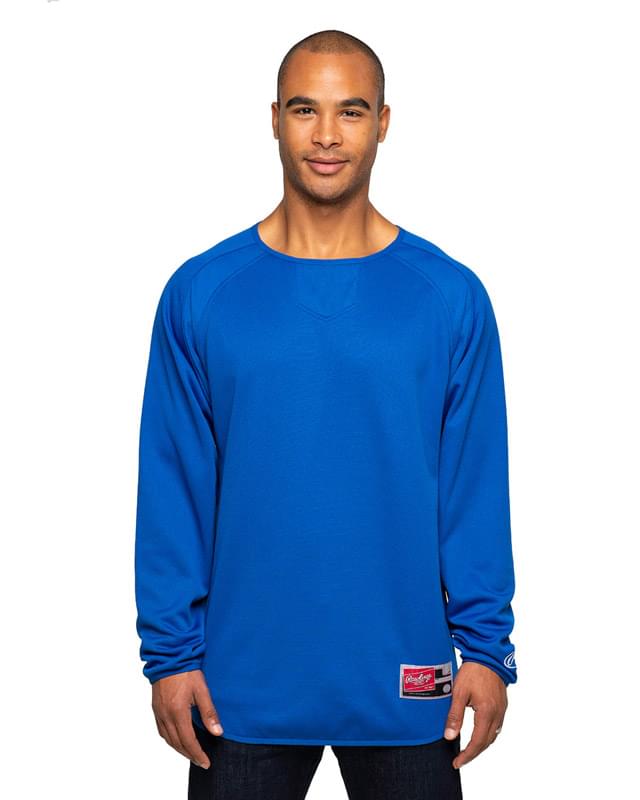 Adult 8 oz., Polyester Fleece Crew