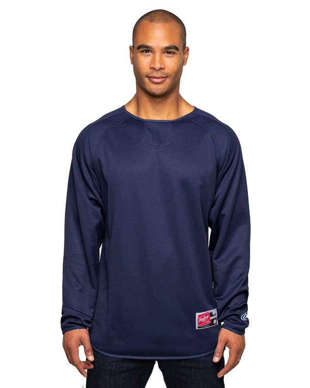 Adult 8 oz., Polyester Fleece Crew