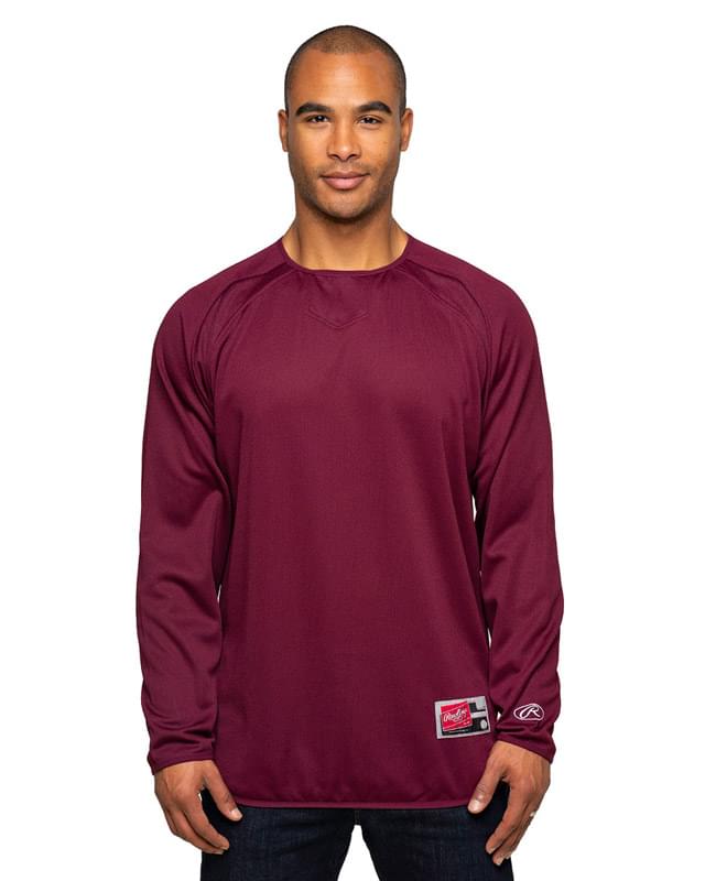 Adult 8 oz., Polyester Fleece Crew