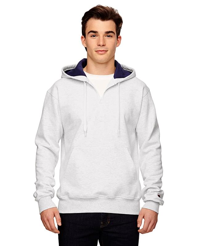 for Team 365 Cotton Max 9.7 oz. Quarter-Zip Hood