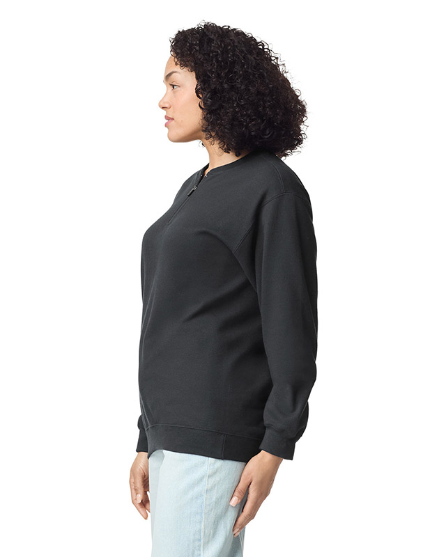 Unisex Softstyle Midweight Fleece Quarter-Zip Sweatshirt