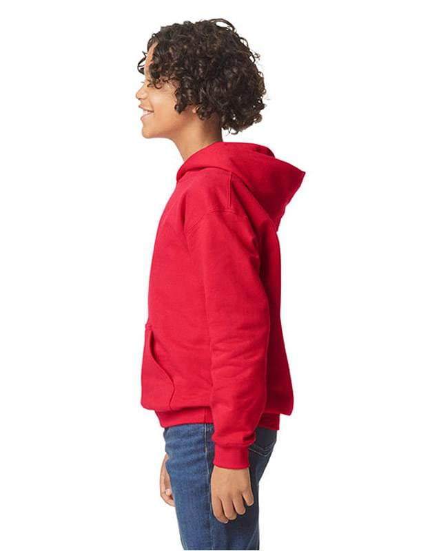 Youth Softstyle Midweight Fleece Hooded Sweatshirt