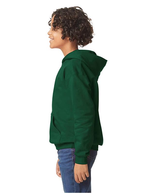 Youth Softstyle Midweight Fleece Hooded Sweatshirt