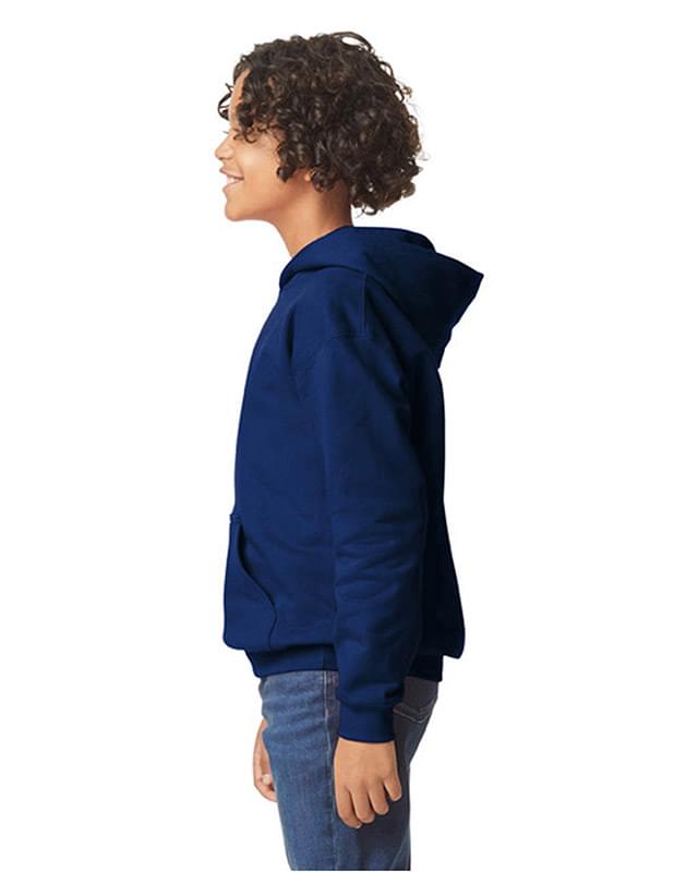 Youth Softstyle Midweight Fleece Hooded Sweatshirt