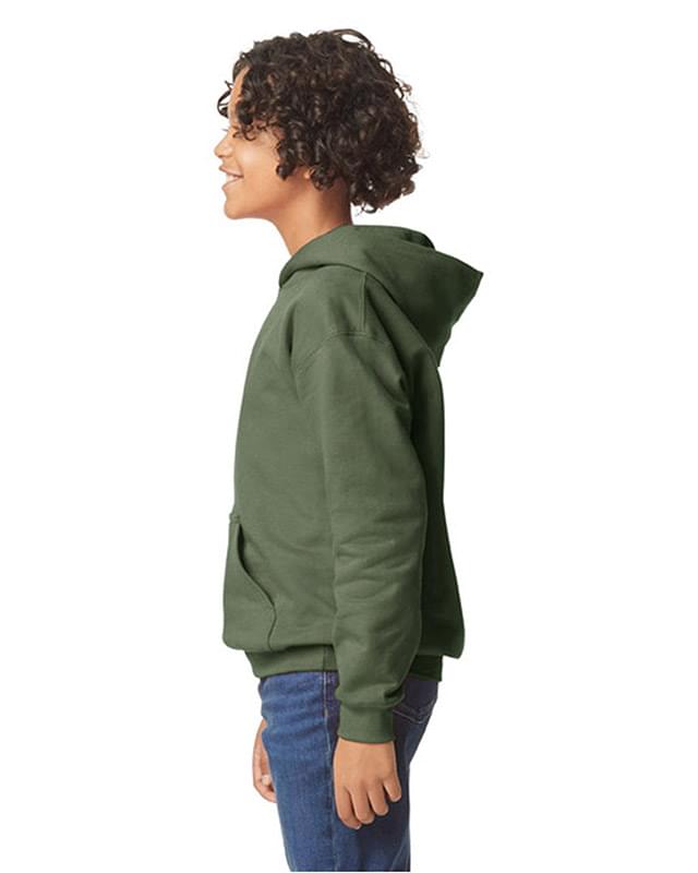 Youth Softstyle Midweight Fleece Hooded Sweatshirt