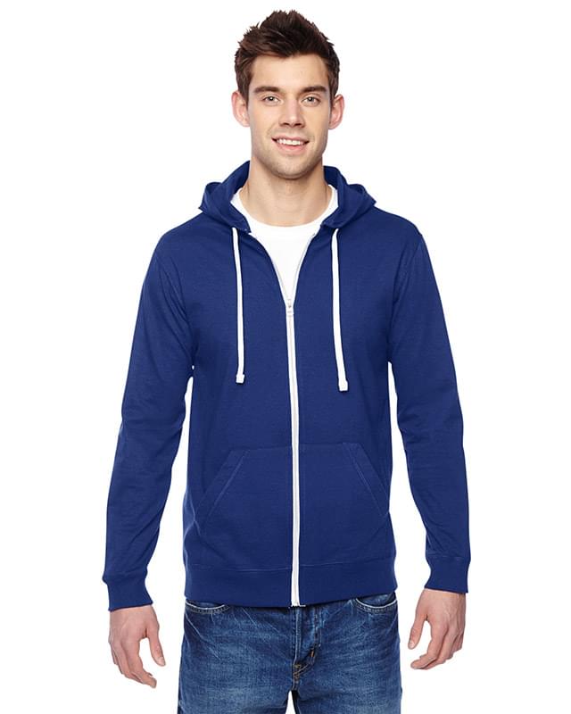 Adult Sofspun Jersey Full-Zip Hooded Sweatshirt