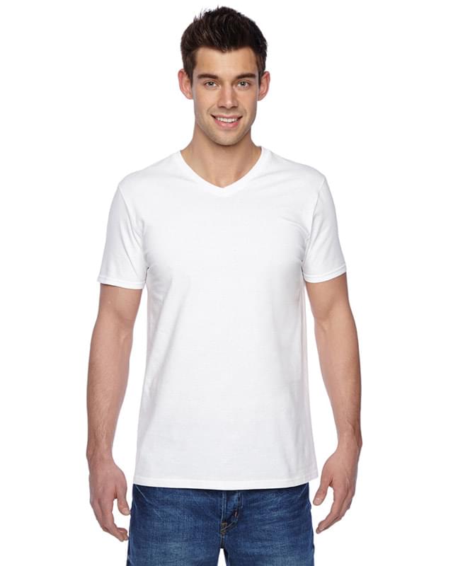 Adult Sofspun Jersey V-Neck T-Shirt
