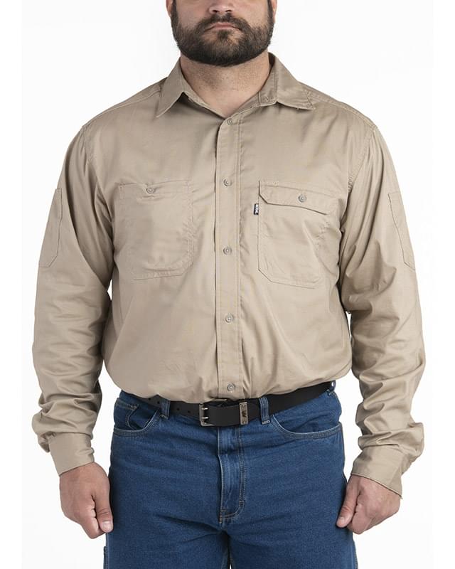 Men's Utility Lightweight Canvas Woven Shirt