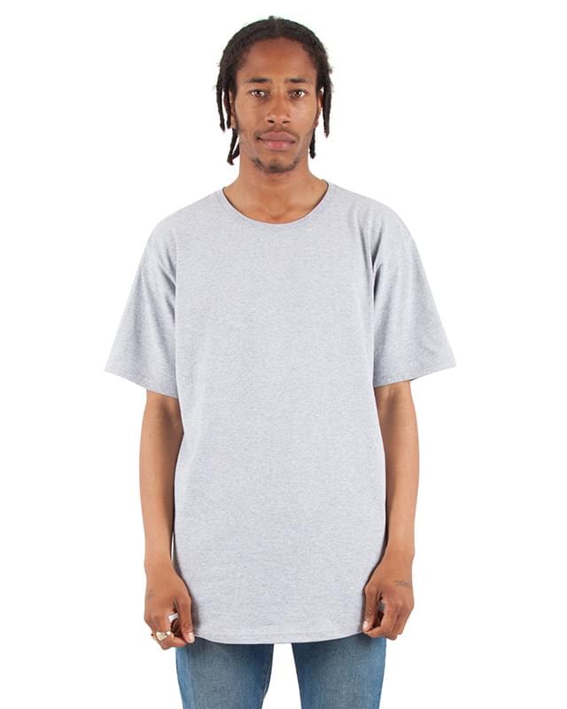Adult Curved Hem Long T-Shirt
