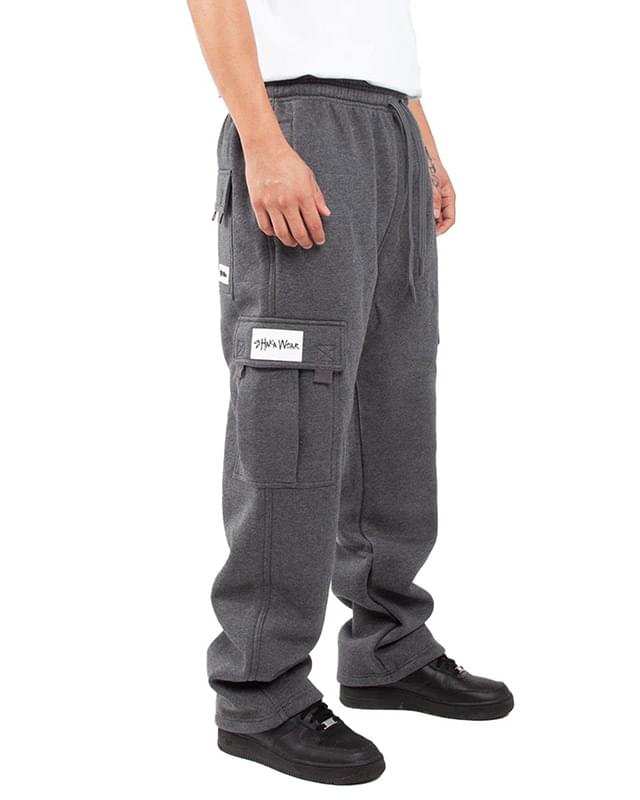 Men's Fleece Cargo Pants