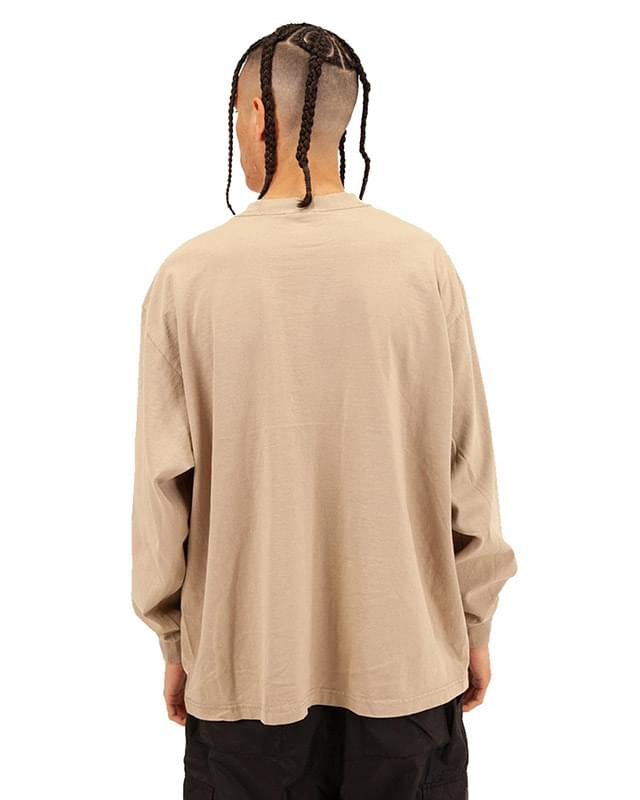 Men's Garment Dyed Long Sleeve T-Shirt