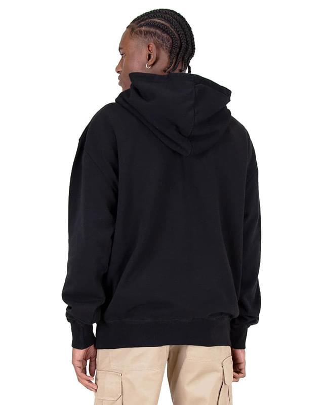 Men's Garment Dye Double-Zip Hooded Sweatshirt