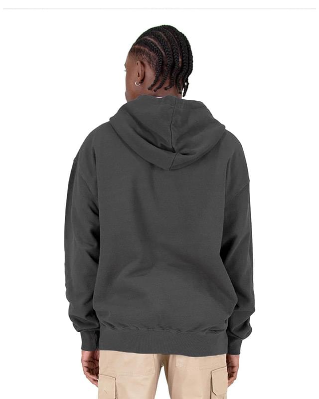 Men's Garment Dye Double-Zip Hooded Sweatshirt
