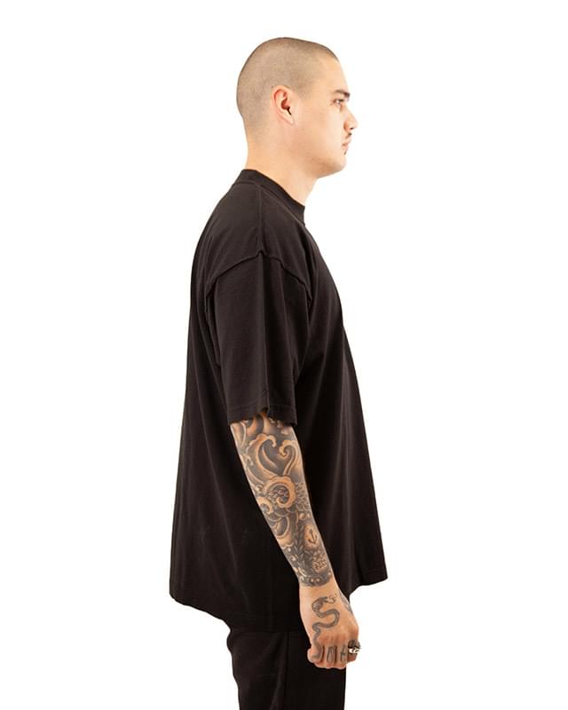 Men's Garment Dyed Reverse T-Shirt