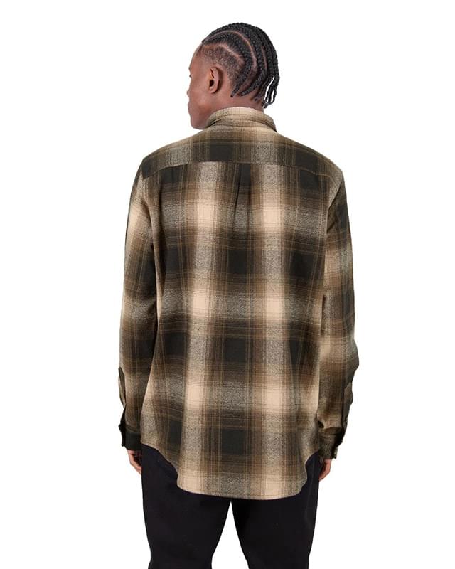 Men's Plaid Flannel Overshirt