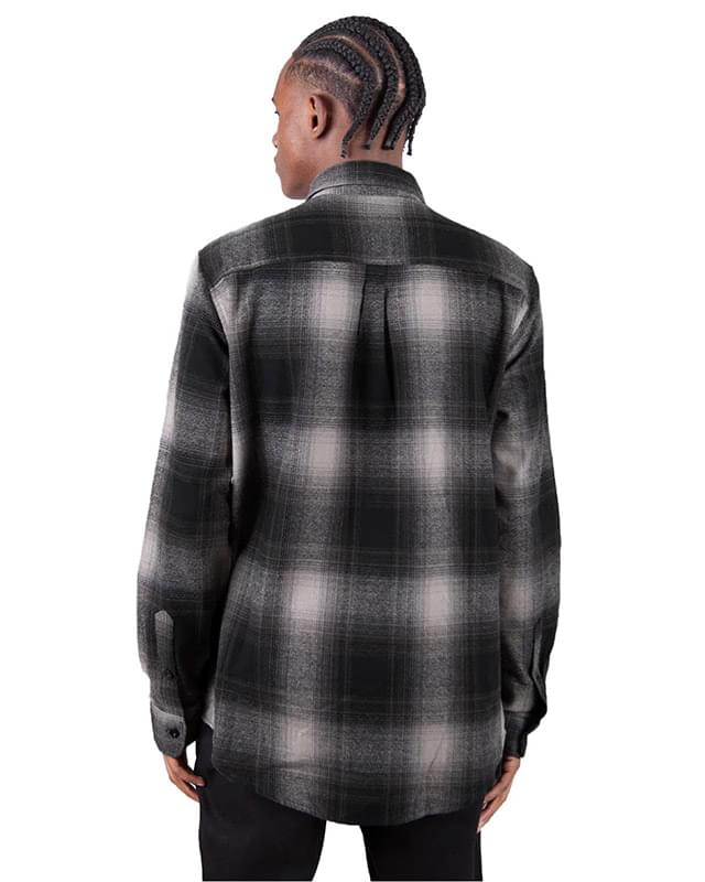 Men's Plaid Flannel Overshirt