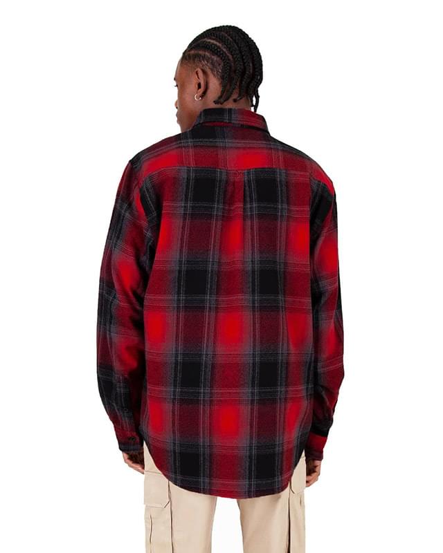 Men's Plaid Flannel Overshirt