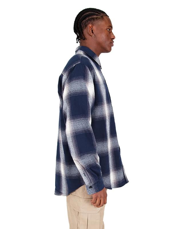 Men's Plaid Flannel Overshirt