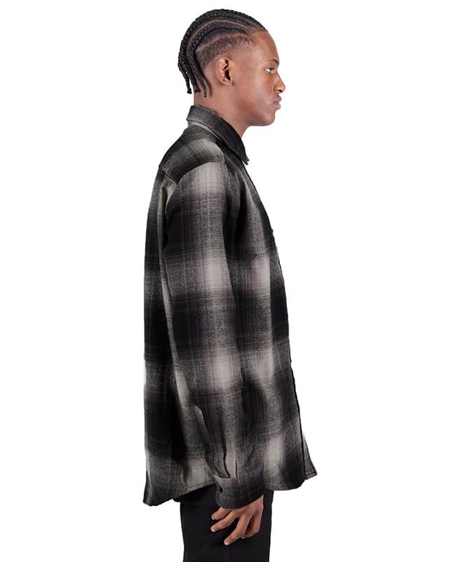 Men's Plaid Flannel Overshirt