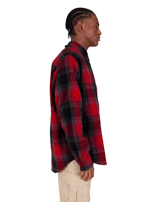 Men's Plaid Flannel Overshirt