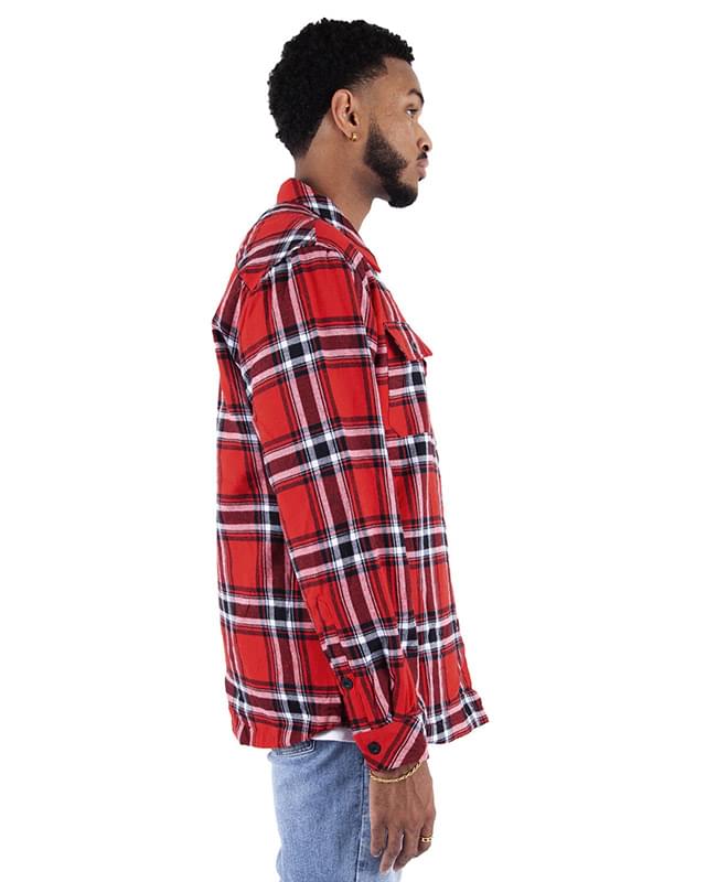 Men's Plaid Flannel Jacket