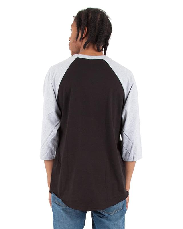 Adult Three-Quarter Sleeve Raglan T-Shirt