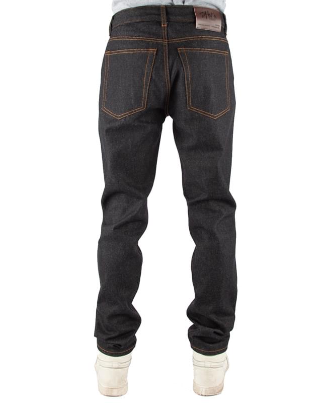 Men's Raw Denim Straight-Leg Jean Pant