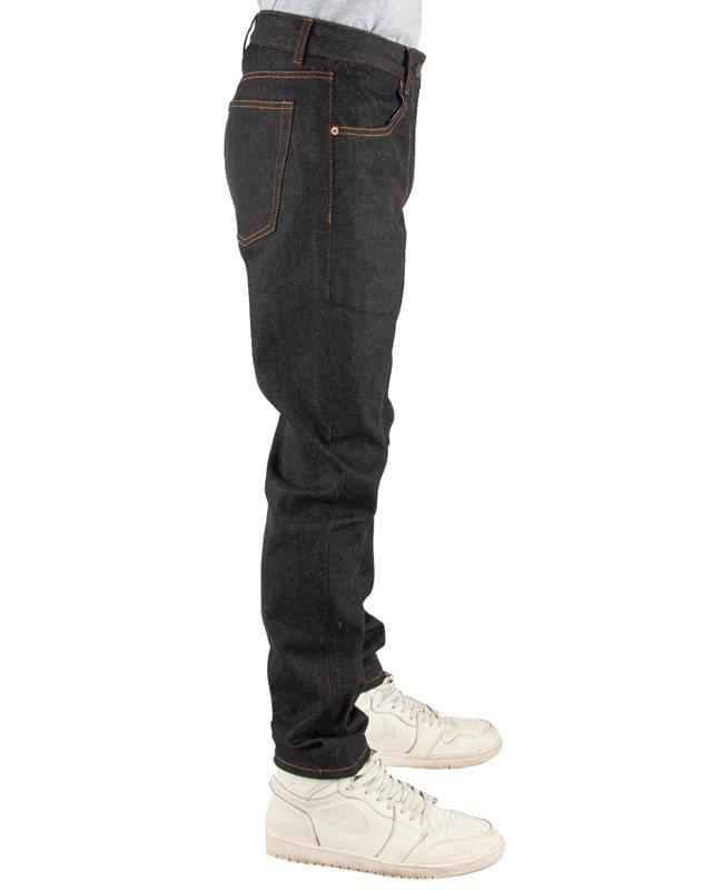 Men's Raw Denim Straight-Leg Jean Pant