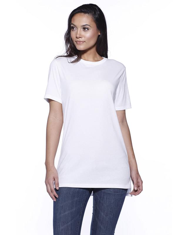 Unisex CVC Long Body T-Shirt