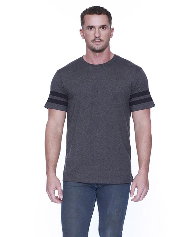 Men's CVC Stripe Varsity T-Shirt