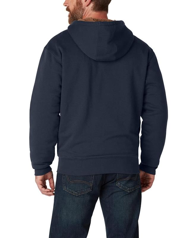 Men's Fleece-Lined Full-Zip Hooded Sweatshirt