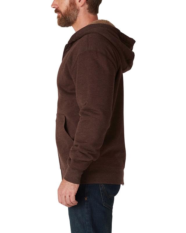 Men's Fleece-Lined Full-Zip Hooded Sweatshirt