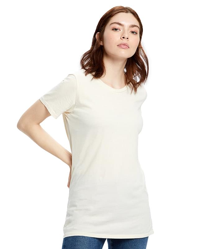 Ladies' 4.5 oz. Short-Sleeve Garment-Dyed Jersey Crew