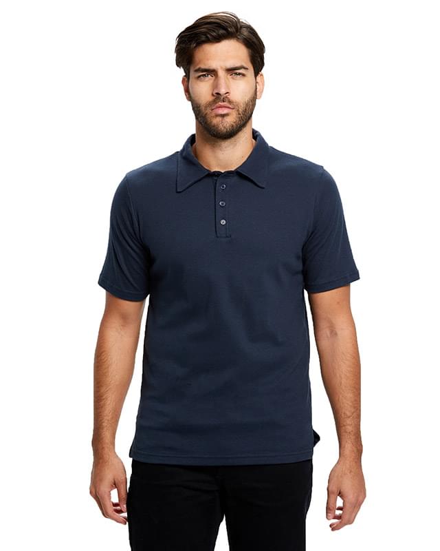 Men's Jersey Interlock Polo T-Shirt