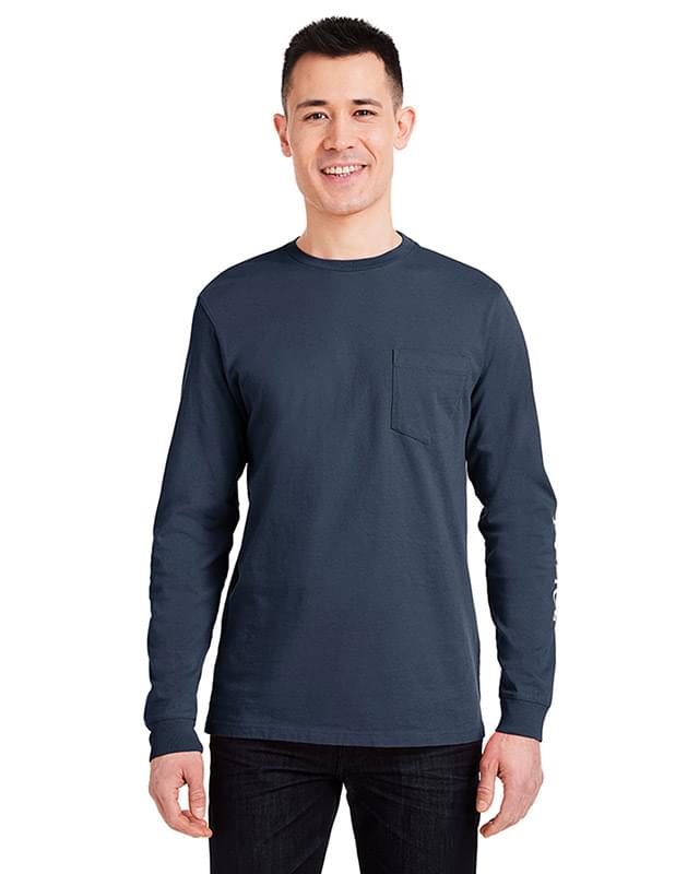 Unisex Long Sleeve Pocket T-Shirt