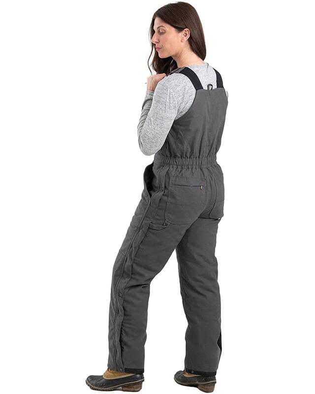 Ladies' Softstone Duck Insulated Bib Overall