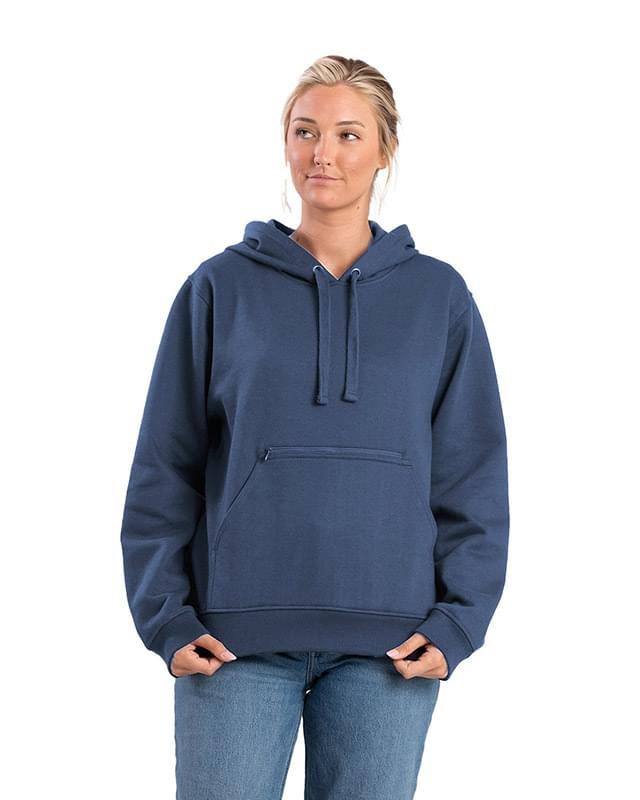 Ladies' Heritage Zippered Pocket Hooded Pullover Sweatshirt