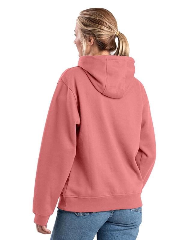 Ladies' Heritage Zippered Pocket Hooded Pullover Sweatshirt