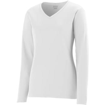 Ladies Wicking Polyester Long-Sleeve Jersey