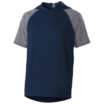Unisex Dry-Excel Echo Short-Sleeve Hooded T-Shirt