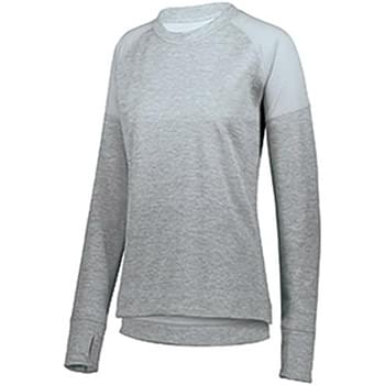 Ladies' Zoe Tonal Heather Pullover