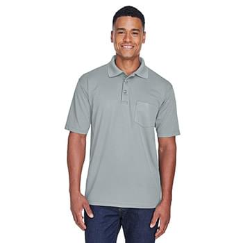 Adult Cool & Dry Mesh PiquPolo with Pocket